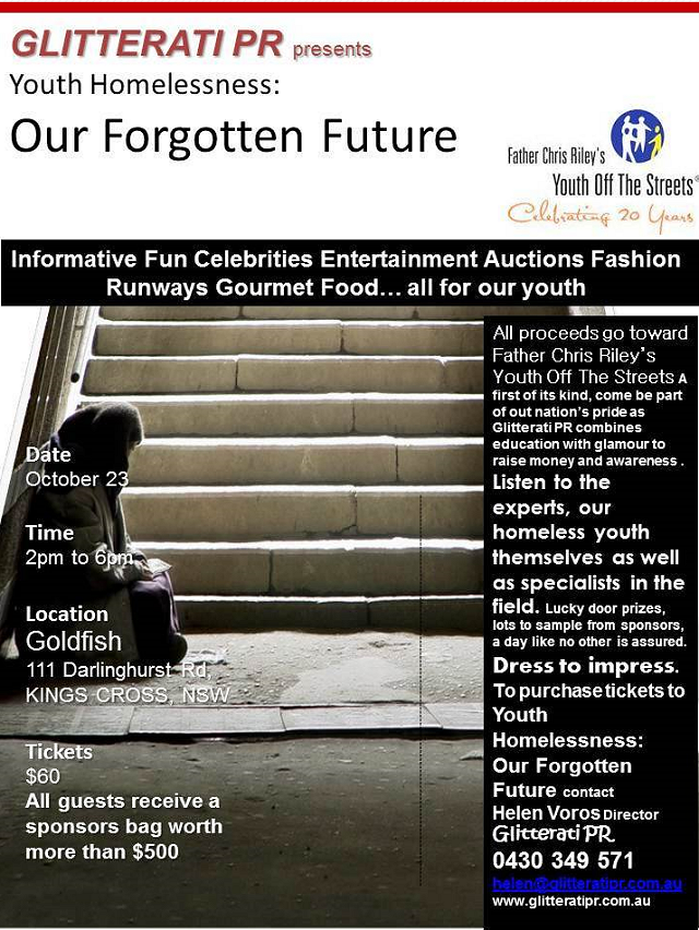 Homelessness Event Flyer